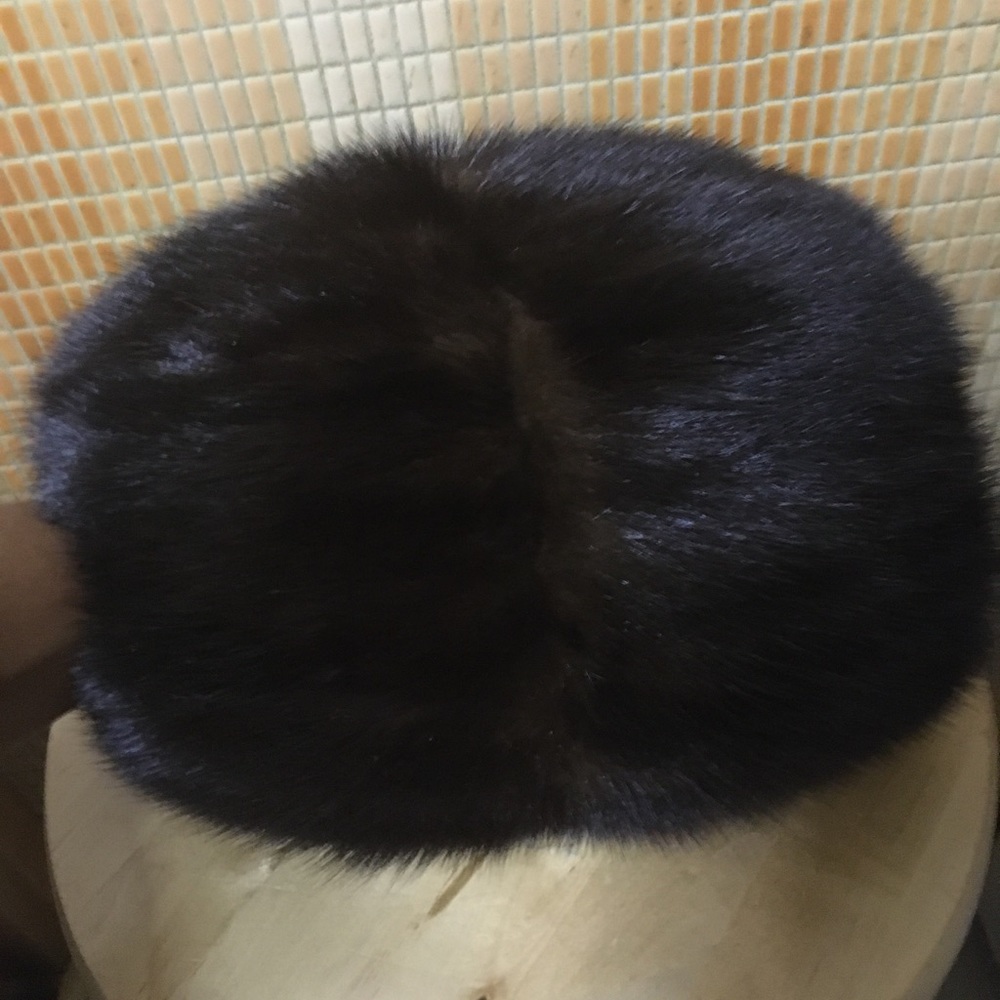 Mink fur hand warmer